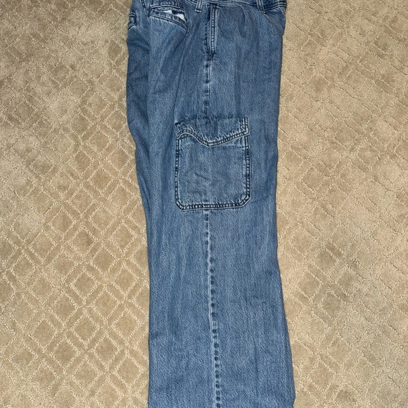 Universal Thread Light Blue Baggy Denim Pants - Picture 4 of 9